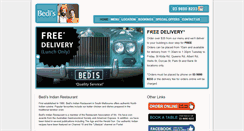 Desktop Screenshot of bedisrestaurant.com.au